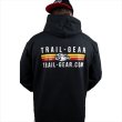 画像1: Trail Gear ストライプロゴフーディ (1)